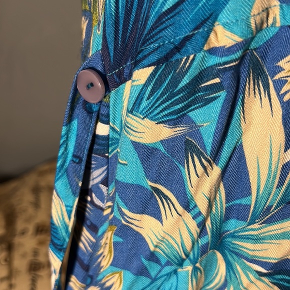 Bahama Beach full length floral  XL dress - Picture 4 of 11